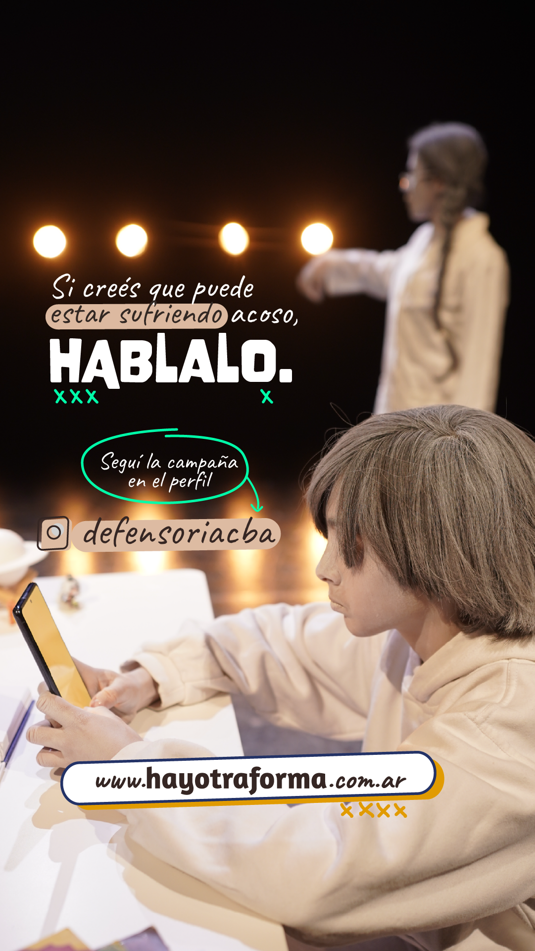 Pieza gráfica de la campaña Hay Otra Forma