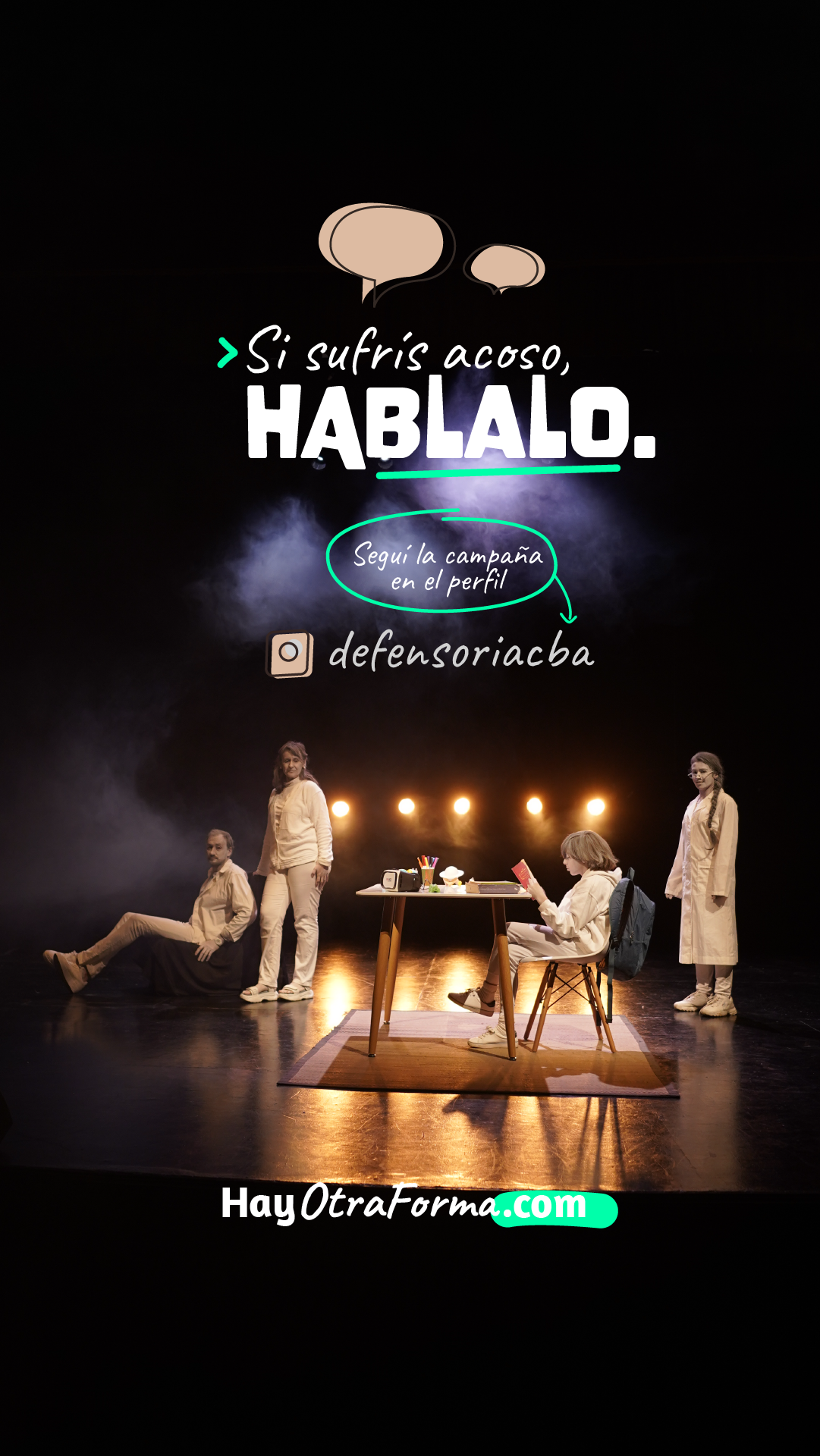 Pieza gráfica de la campaña Hay Otra Forma