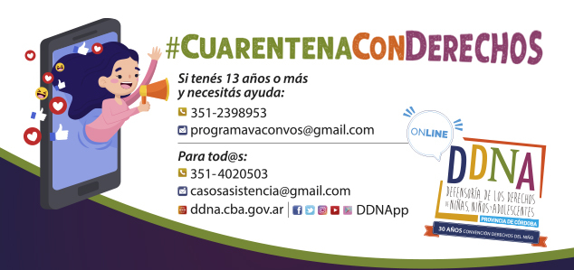 La Defensoría Online, te acompañamos y cuidamos
