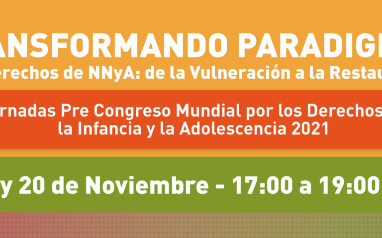 Llega un nuevo Pre Congreso Mundial de Infancia