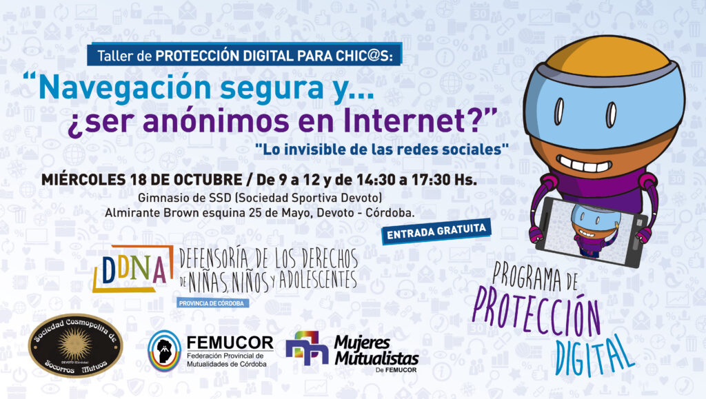 Talleres de Protección Digital en Devoto