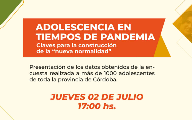 Presentación de datos: Adolescencia en tiempos de pandemia.