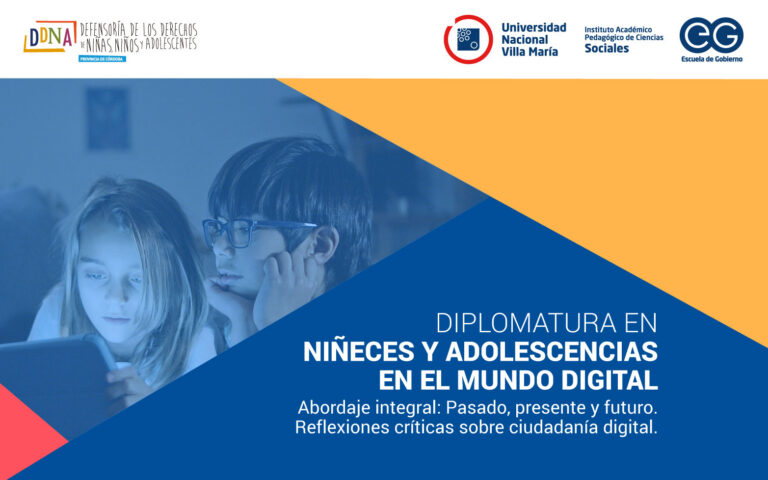 Nueva Diplomatura en Niñeces y Adolescencias en el mundo digital