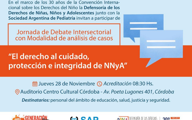 Jornada «El Derecho al cuidado, protección e integridad de Niñas, Niños y Adolescentes»