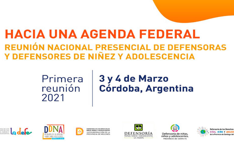 Reunión nacional de Defensoras y Defensores de Niñez y Adolescencia: Hacia una agenda federal 2021
