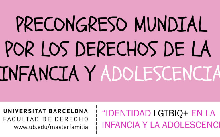 Pre Congreso Mundial por los Derechos de la Infancia y Adolescencia – Universitat de Barcelona