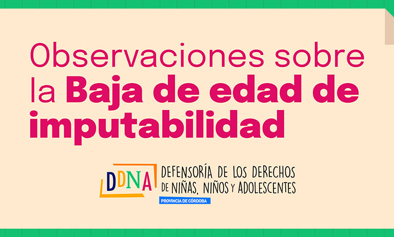 Baja de edad de imputabilidad
