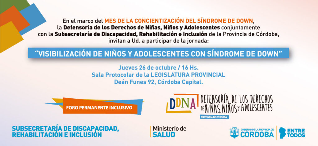 Jornada de visibilización del Síndrome de Down