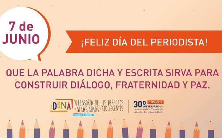 ¡Felíz día del periodista!