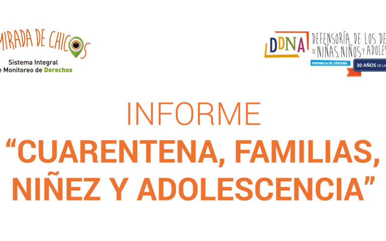 Cómo impacta la cuarentena en niñas, niños y adolescentes