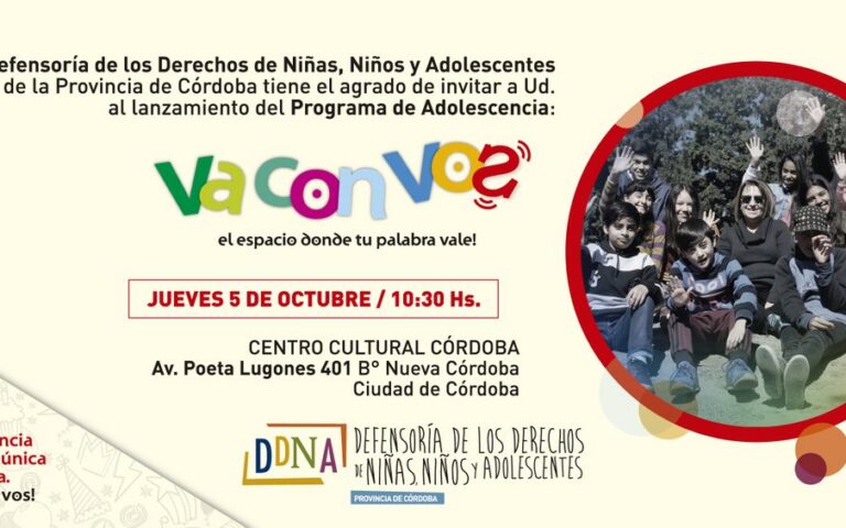 «Va con vos»: Presentamos nuestro programa para adolescentes