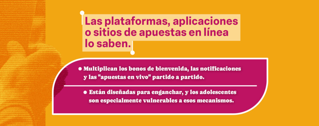 “La mejor jugada es cuidarlos” ¿Cómo prevenir las apuestas online en chicas y chicos durante el Mundial?