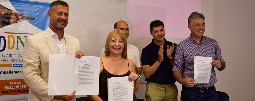 Se realizó la Firma de Convenio para la Apertura de las Subsedes en Bell Ville y Justiniano Posse